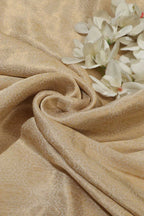 Dyeable Banarasi Georgette Fabric ( 1 Mtr ) - Luxurion World