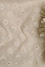 Dyeable Banarasi Pure Cotton Fabric ( 2.5 Mtr ) - Luxurion World