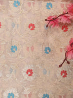 Dyeable Banarasi Premium Cotton Fabric ( 2.5 Mtr ) - Luxurion World