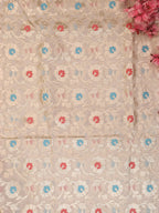 Dyeable Banarasi Premium Cotton Fabric ( 2.5 Mtr ) - Luxurion World