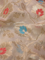 Dyeable Banarasi Premium Cotton Fabric ( 2.5 Mtr ) - Luxurion World
