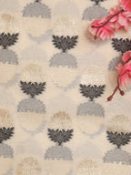 Dyeable Banarasi Premium Cotton Fabric ( 2.5 Mtr ) - Luxurion World