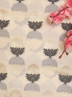 Dyeable Banarasi Premium Cotton Fabric ( 2.5 Mtr ) - Luxurion World