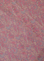 Exquisite Pink Banarasi Silk Tanchui Jamawar Fabric - 0.75 Mtr - Luxurion World