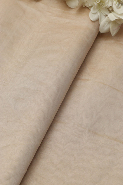 Dyeable Banarasi Tissue Katan Silk Fabric ( 1 Mtr) - Luxurion World