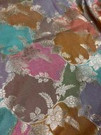 Multicolor Banarasi Silk Rangkat Fabric IF1B1HM126090901
