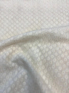 Dyeable Pure Cotton Handloom Banarasi Small Booti Design Fabric ( 1 Mtr ) - Luxurion World