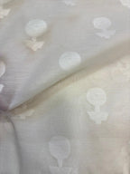 Dyeable Pure Cotton Handloom Banarasi Fabric ( 1 Mtr ) - Luxurion World