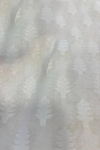 Dyeable Pure Cotton Handloom Banarasi Fabric ( 1 Mtr ) - Luxurion World