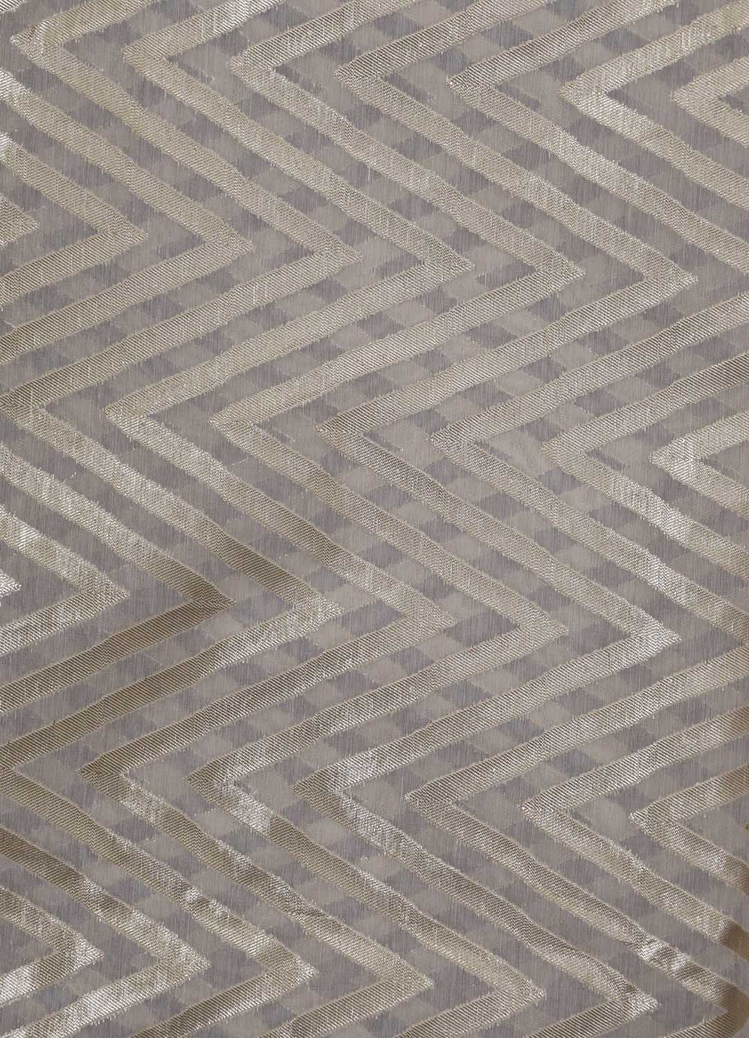 Dyeable Banarasi Chanderi Silk Fabric - 1.5 Mtr: Personalized Sophistication - Luxurion World