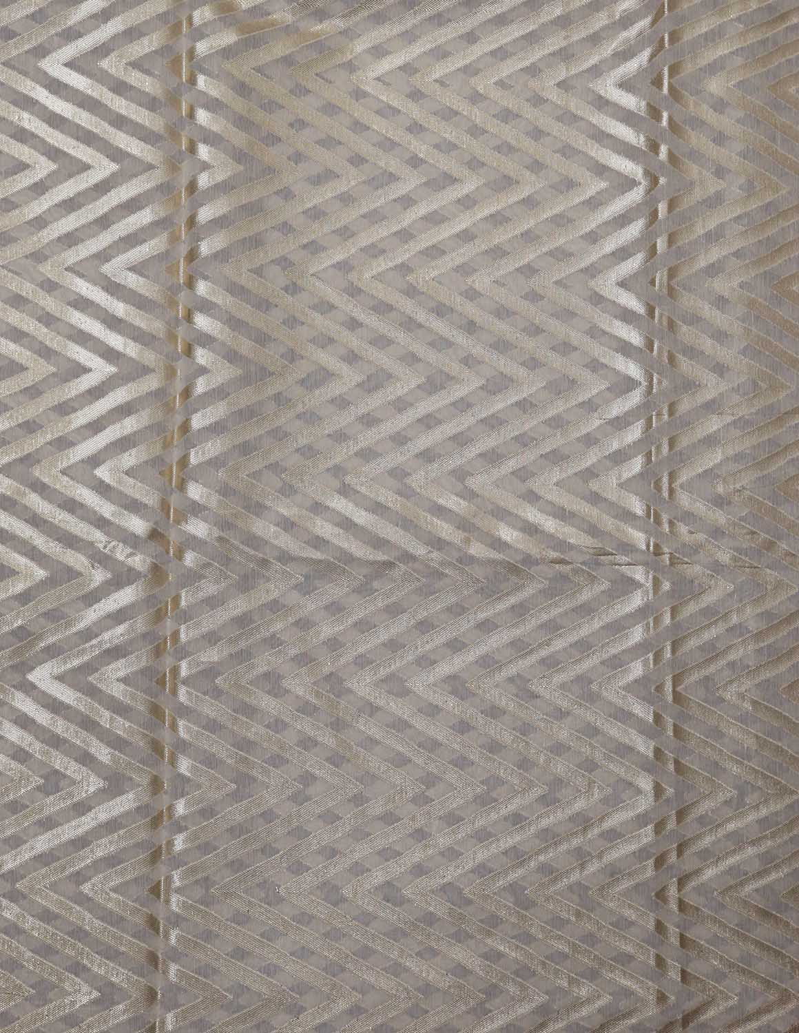 Dyeable Banarasi Chanderi Silk Fabric - 1.5 Mtr: Personalized Sophistication - Luxurion World