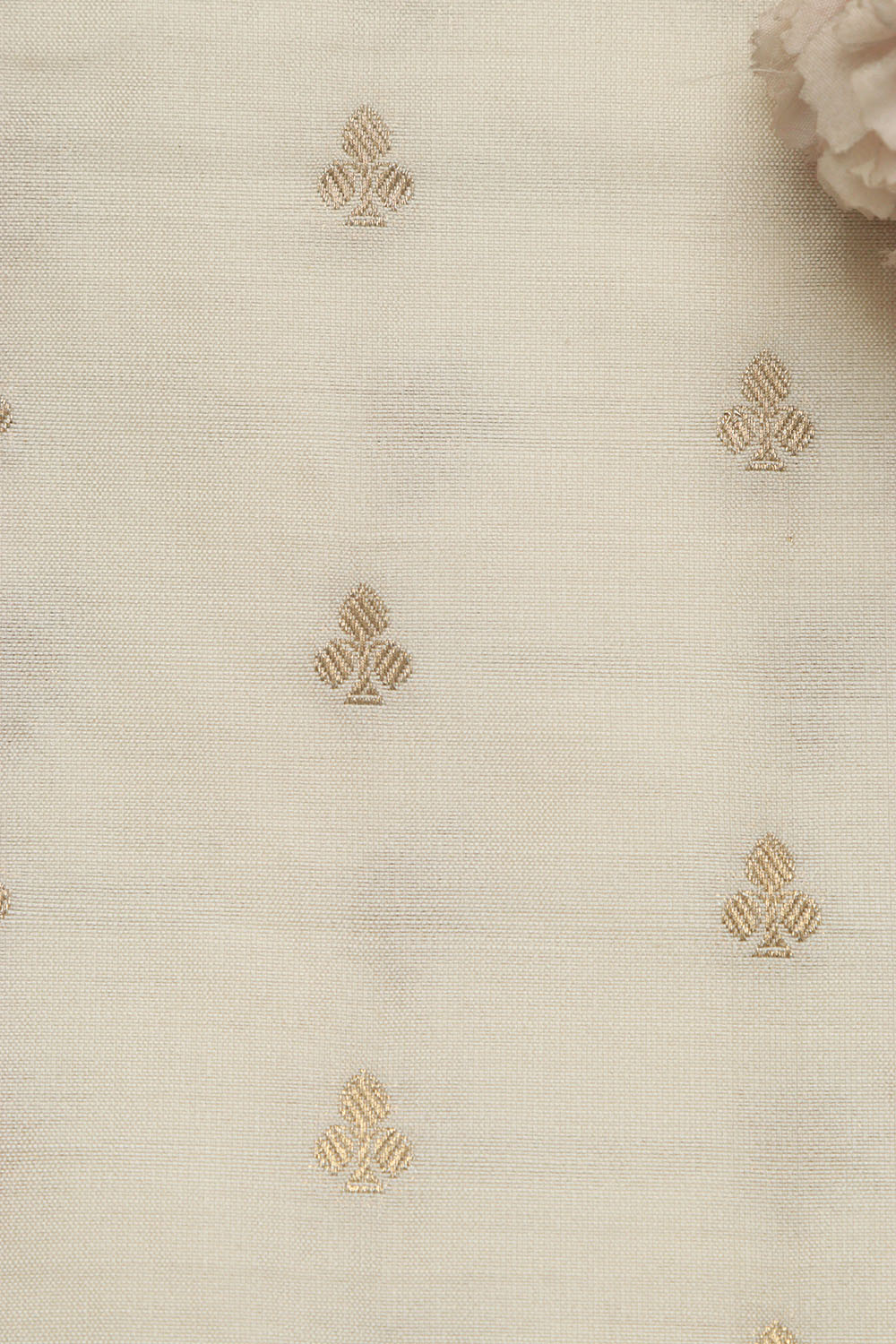 Dyeable Banarasi Handloom Chiniya Silk Fabric ( 3 Mtr ) - Luxurion World