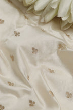 Dyeable Banarasi Handloom Chiniya Silk Fabric ( 1 Mtr ) - Luxurion World