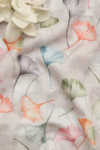 Vibrant Multicolor Wrinkle Free Cotton Linen Digital Printed Fabric ( 1 Mtr ) - Luxurion World