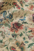 Pastel Kalamkari Tussar Silk Fabric - Digital Print (1 Mtr) - Luxurion World