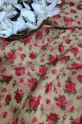 Pastel Georgette Fabric: Digital Printed Designs ( 1 Mtr ) - Luxurion World