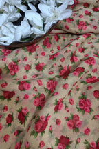 Pastel Georgette Fabric: Digital Printed Designs ( 1 Mtr ) - Luxurion World