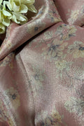 Pretty in Pink: Digital Printed Tissue Organza Fabric ( 1 Mtr ) - Luxurion World