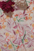 Vibrant Multicolor Wrinkle Free Cotton Linen Digital Printed Fabric ( 1 Mtr ) - Luxurion World
