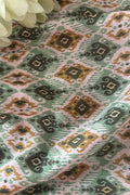 Multicolor Cotton Linen Digital Printed Fabric ( 1 Mtr ) - Luxurion World