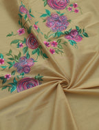 Pastel Cotton Silk Blouse Fabric: Hand Painted - 1 Mtr - Luxurion World