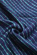 Blue Leheriya Printed Georgette Fabric ( 1 Mtr ) - Luxurion World