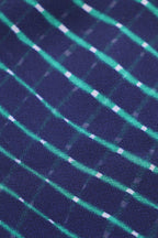 Blue Leheriya Printed Georgette Fabric ( 1 Mtr ) - Luxurion World