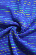 Blue Leheriya Printed Georgette Fabric ( 1 Mtr ) - Luxurion World