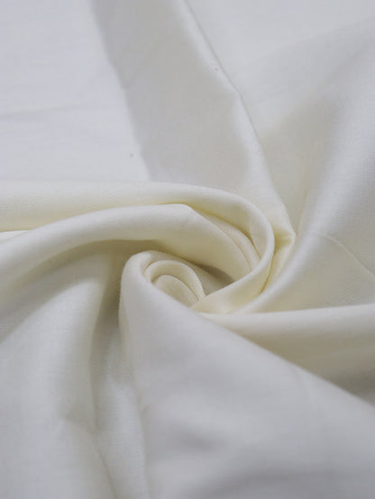 Pure Comfort: Off White Cotton Fabric for Versatile Apparel - Luxurion World