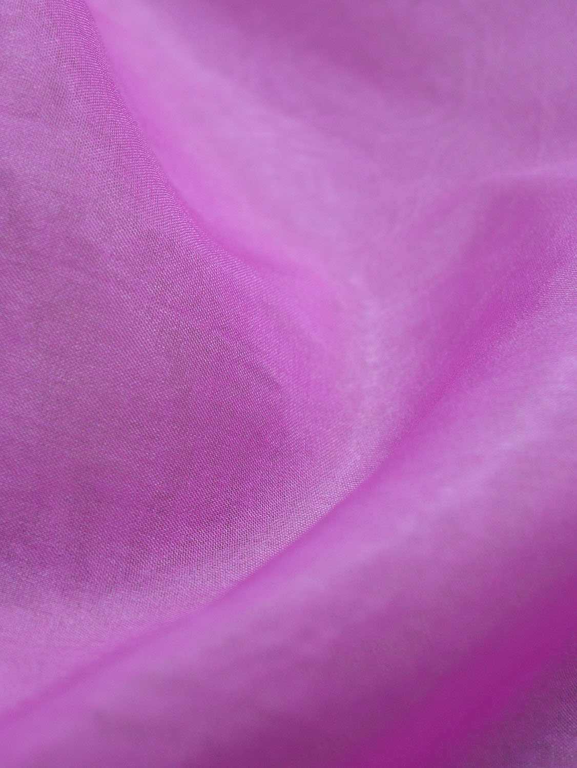 Stunning Pink Organza Silk Fabric for Elegant Attire (1 tr) - Luxurion World