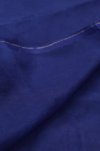 Blue Plain Organza Fabric ( 2.5 Mtr ) - Luxurion World