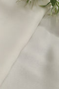 White Plain Modal satin dye Fabric ( 2.5 Mtr ) - Luxurion World