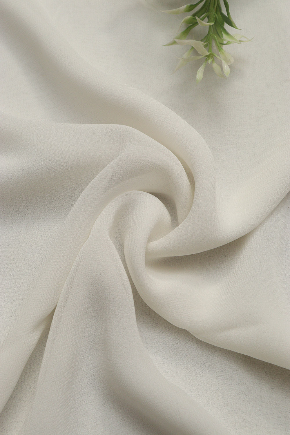 White Plain Modal satin dye Fabric ( 2.5 Mtr ) - Luxurion World