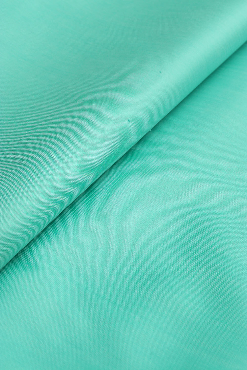 Sea Green Plain Silk Fabric ( 1 Mtr ) - Luxurion World