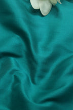 Blue Plain Silk Fabric ( 1 Mtr ) - Luxurion World