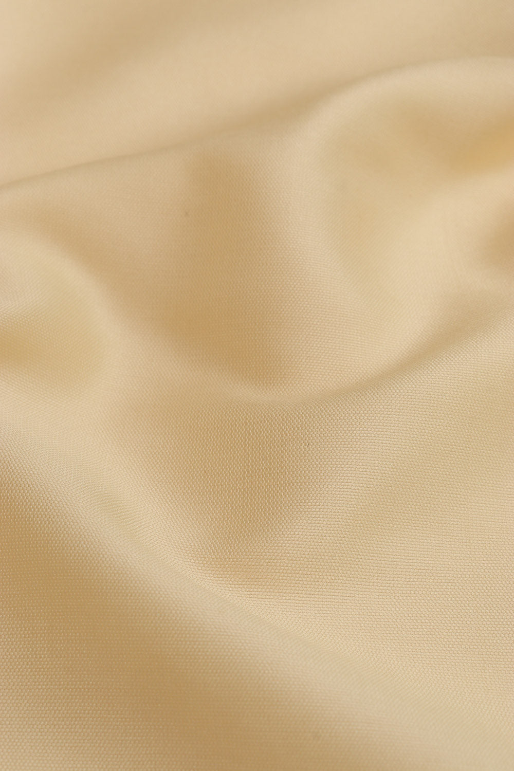 Cream Plain Silk Fabric ( 0.5 Mtr ) - Luxurion World