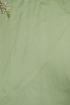 Pista Green Plain Silk Fabric ( 1 Mtr ) - Luxurion World