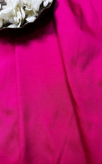 Pink Plain Silk Fabric ( 1 Mtr ) - Luxurion World