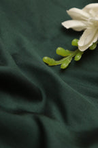 Green Plain Silk Fabric ( 1 Mtr ) - Luxurion World