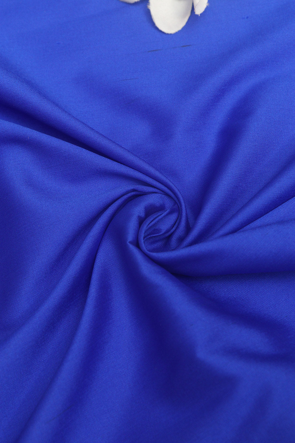 Blue Plain Silk Fabric ( 1 Mtr ) - Luxurion World