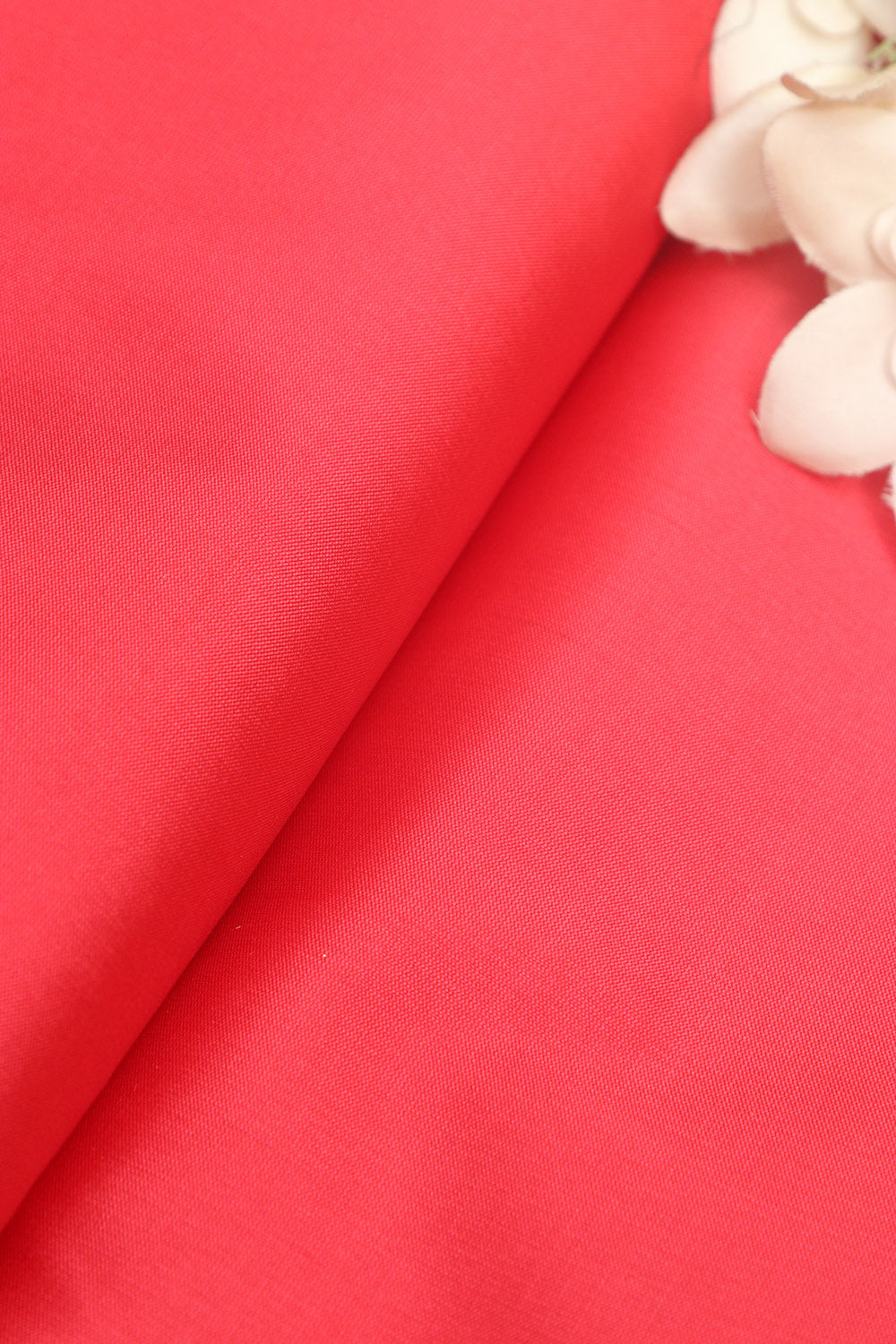 Reddish Pink Silk Fabric - 1 Mtr - Luxurion World