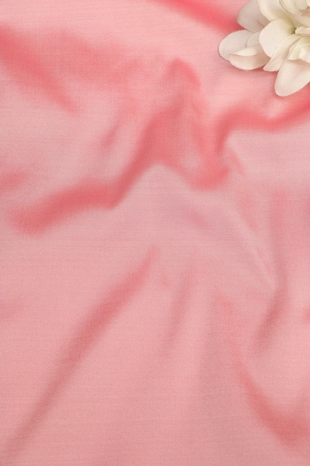 Pink Plain Silk Fabric ( 1 Mtr ) - Luxurion World