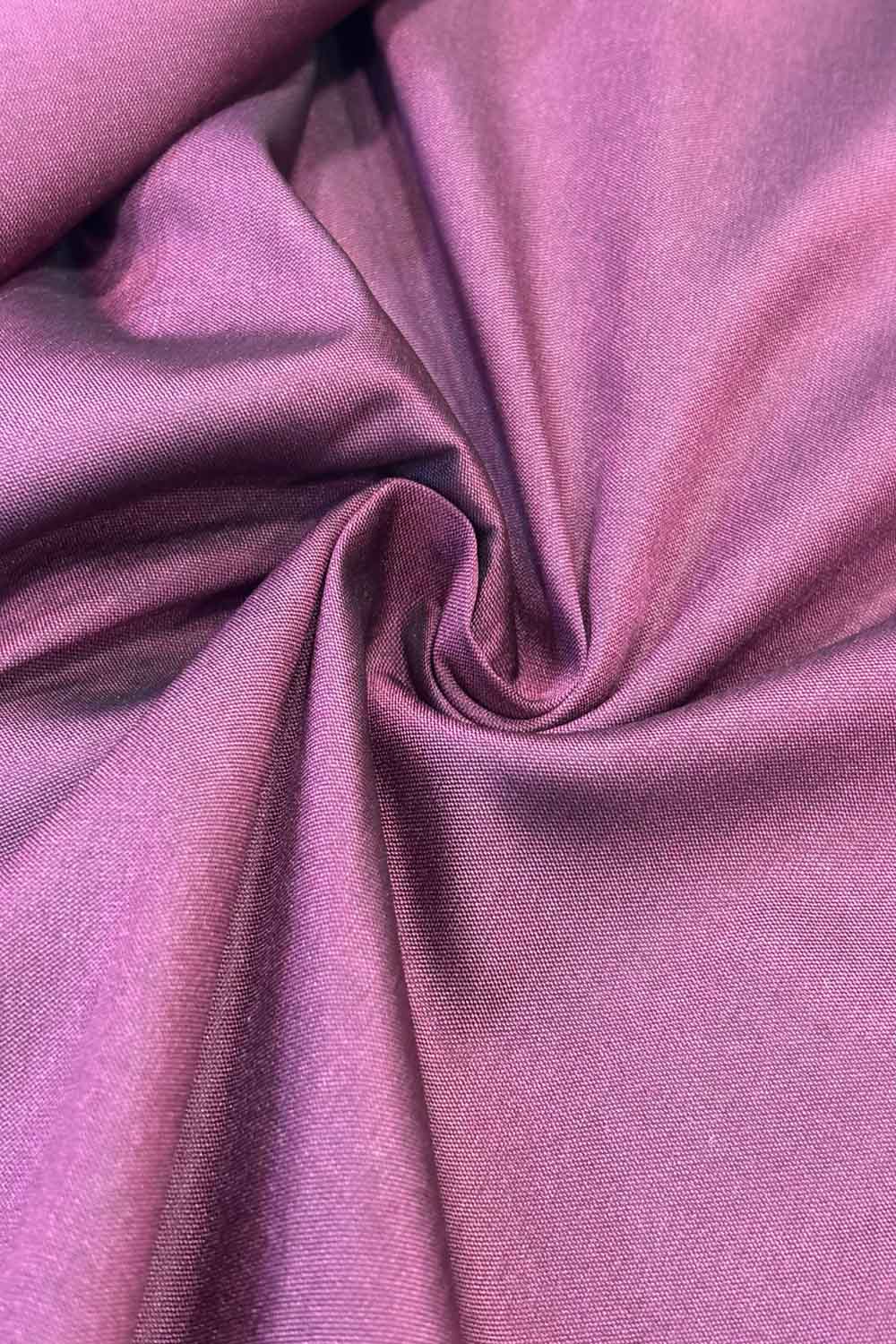 Smooth and Elegant Wine Plain Silk Fabric ( 1 Mtr ) - Luxurion World