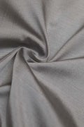 Soft Grey Plain Silk Fabric ( 1 Mtr ) - Luxurion World
