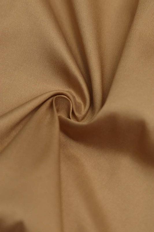 Dark Brown Plain Silk Fabric ( 1 Mtr ) - Luxurion World