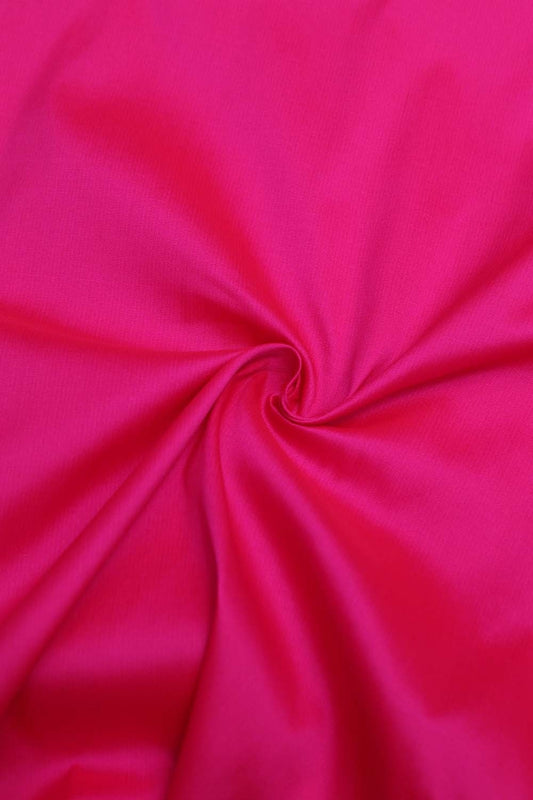 Soft Pink Plain Silk Fabric ( 1 Mtr ) - Luxurion World