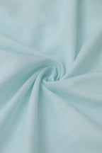 Blue Plain Linen Cotton Fabric: Simple and Stylish ( 1 Mtr ) - Luxurion World