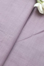 Purple Plain Linen Cotton Fabric ( 1 Mtr ) - Luxurion World