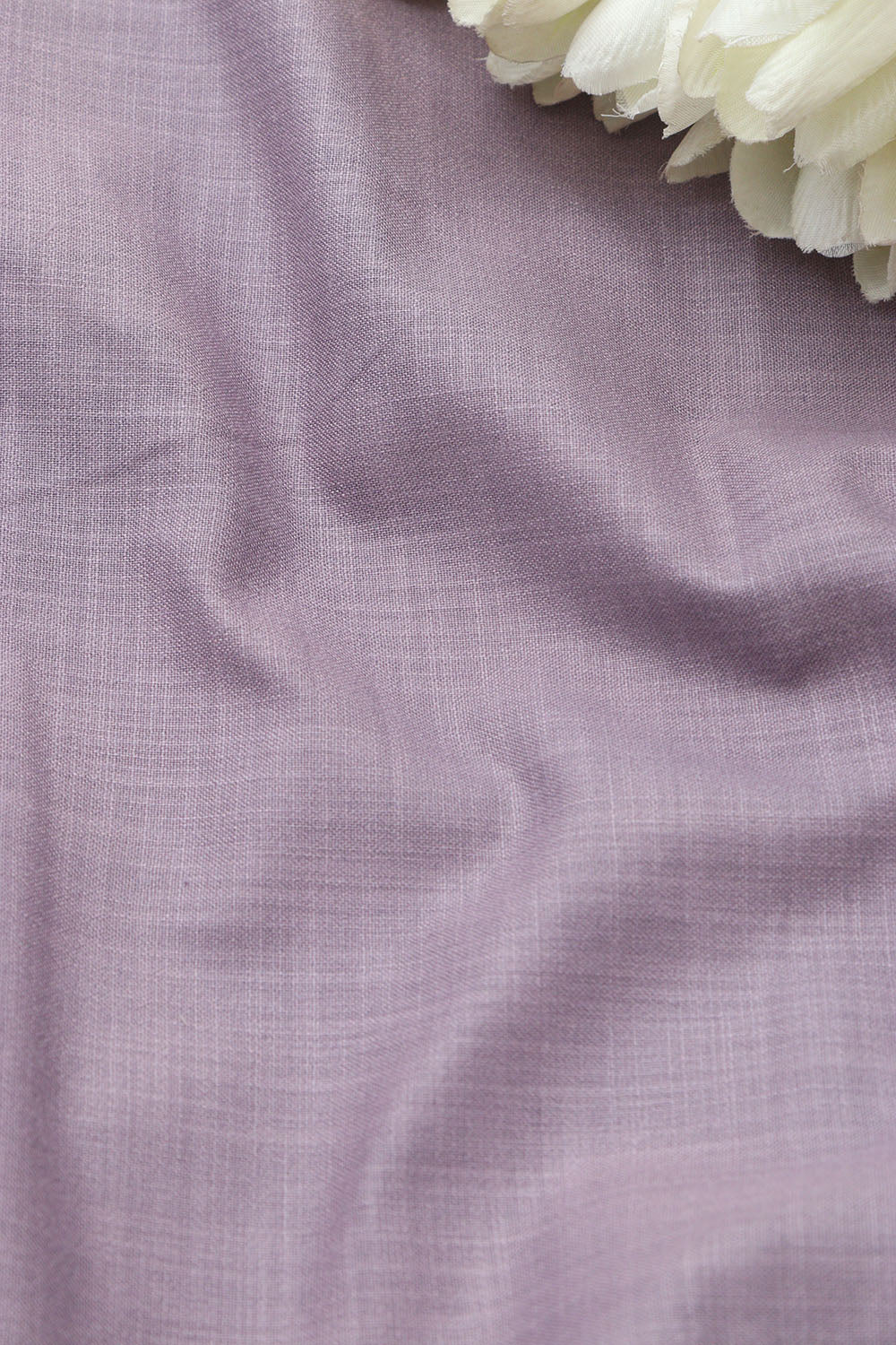 Purple Plain Linen Cotton Fabric ( 1 Mtr ) - Luxurion World