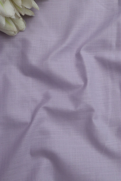 Purple Plain Linen Cotton Fabric ( 1 Mtr ) - Luxurion World